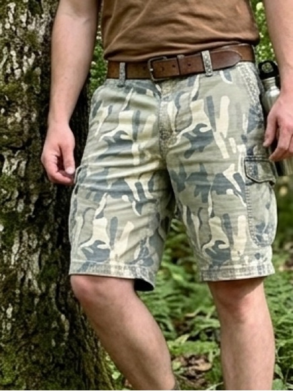 Izod Men's Camo Cargo Shorts 38